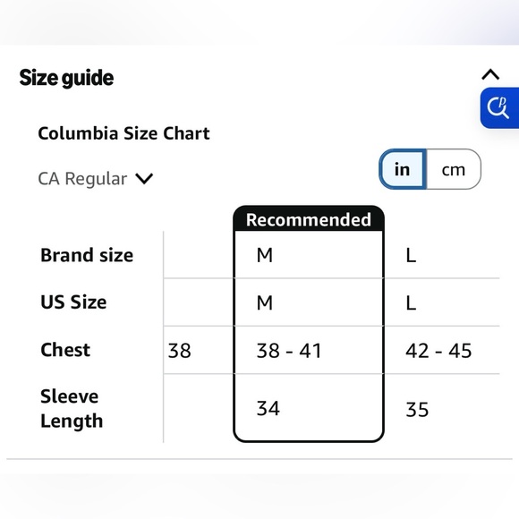 NWT Columbia Softshell Navi Blue - M - Picture 10 of 10